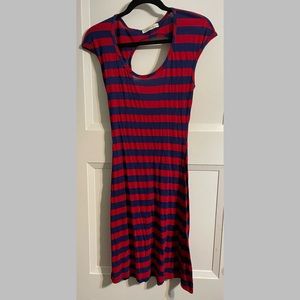 Division E Striped Dress